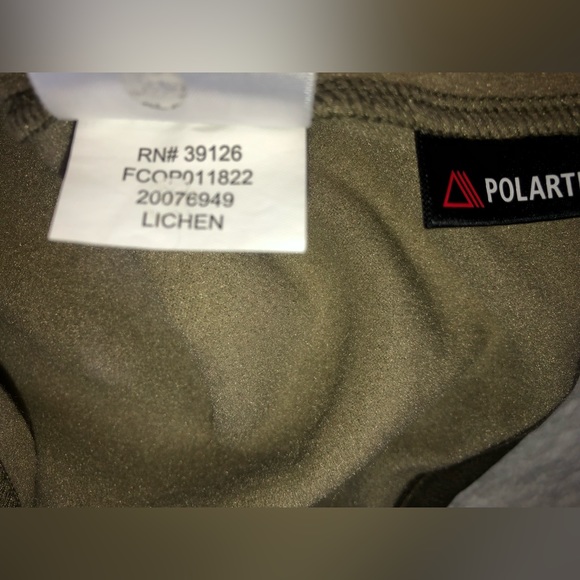 Filson men’s Trapper Creek Fleece Pullover XL Lichen Polartec Performance - Picture 10 of 13